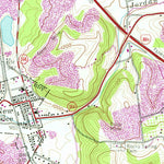 United States Geological Survey New Galilee, PA (1957, 24000-Scale) digital map