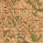 United States Geological Survey New Glarus, WI (1923, 62500-Scale) digital map