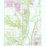 United States Geological Survey New Goshen, IN (1963, 24000-Scale) digital map