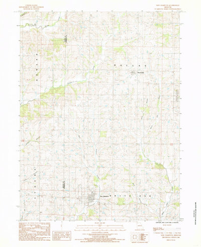 United States Geological Survey New Hampton, MO (1984, 24000-Scale) digital map