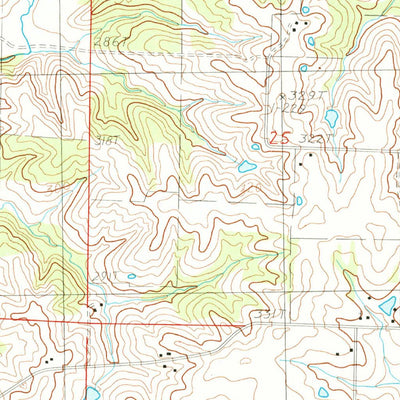 United States Geological Survey New Hampton, MO (1984, 24000-Scale) digital map
