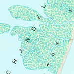 United States Geological Survey New Harbor Islands, LA (1951, 24000-Scale) digital map