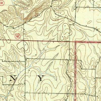 United States Geological Survey New Harmony, IN-IL (1903, 62500-Scale) digital map