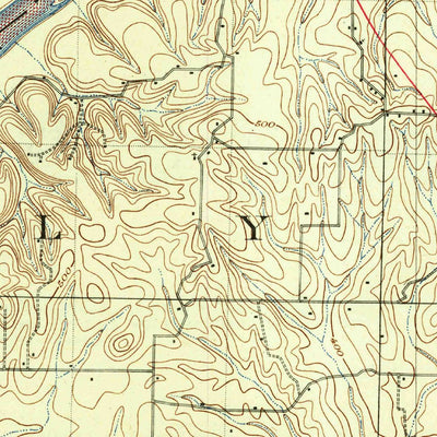 United States Geological Survey New Harmony, IN-IL (1903, 62500-Scale) digital map