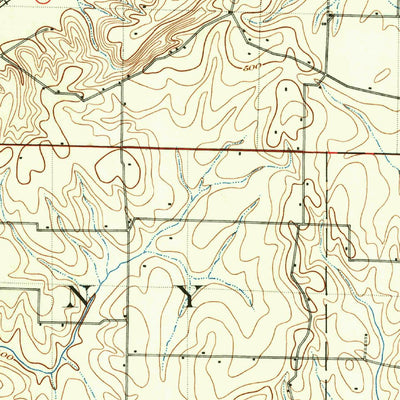 United States Geological Survey New Harmony, IN-IL (1938, 62500-Scale) digital map