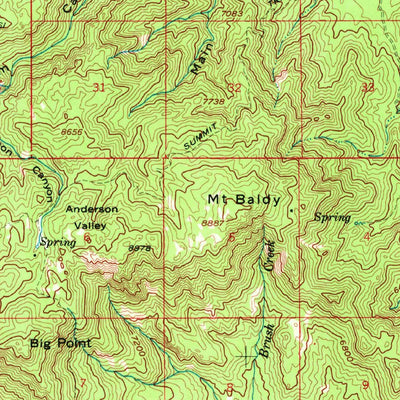 United States Geological Survey New Harmony, UT (1957, 62500-Scale) digital map