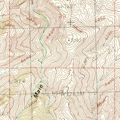 United States Geological Survey New Harmony, UT (1986, 24000-Scale) digital map