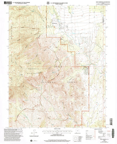 United States Geological Survey New Harmony, UT (2002, 24000-Scale) digital map