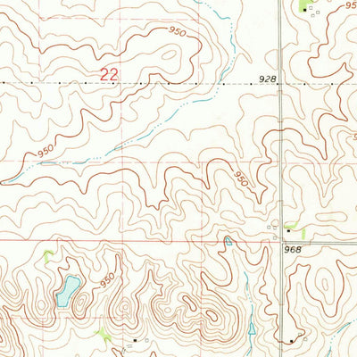 United States Geological Survey New Hartford, IA (1971, 24000-Scale) digital map