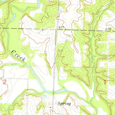 United States Geological Survey New Hartford, MO (1973, 24000-Scale) digital map
