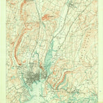 United States Geological Survey New Haven, CT (1892, 62500-Scale) digital map