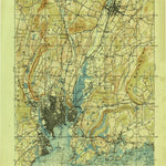 United States Geological Survey New Haven, CT (1921, 62500-Scale) digital map
