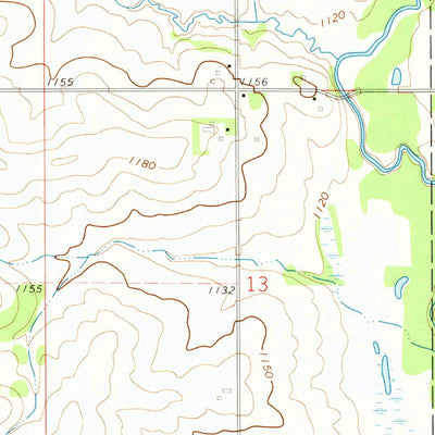 United States Geological Survey New Haven, IA (1972, 24000-Scale) digital map