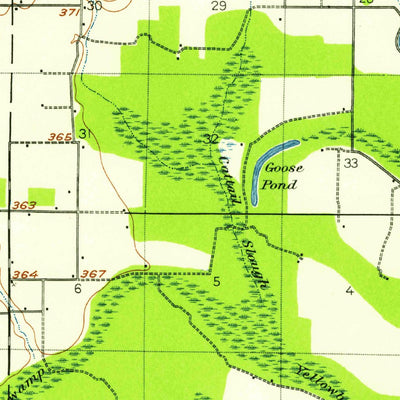 United States Geological Survey New Haven, IL-IN-KY (1949, 62500-Scale) digital map