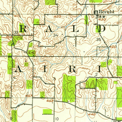 United States Geological Survey New Haven, IL-IN-KY (1949, 62500-Scale) digital map