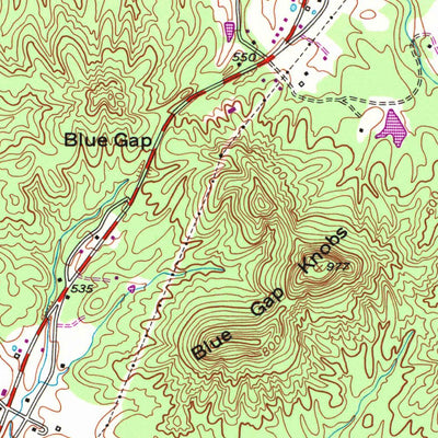 United States Geological Survey New Haven, KY (1953, 24000-Scale) digital map