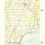 United States Geological Survey New Haven, MI (1952, 24000-Scale) digital map