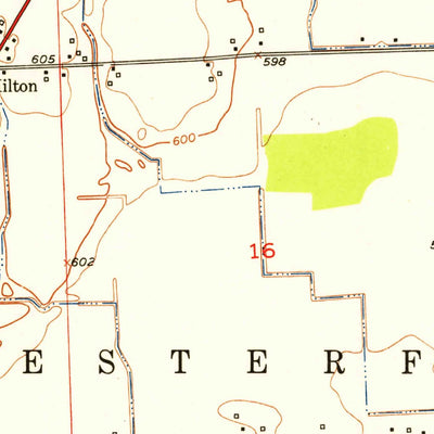 United States Geological Survey New Haven, MI (1952, 24000-Scale) digital map