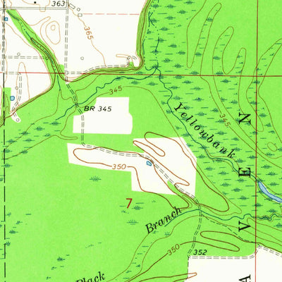 United States Geological Survey New Haven SW, IL (1964, 24000-Scale) digital map