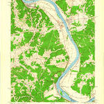 United States Geological Survey New Haven, WV-OH (1958, 24000-Scale) digital map