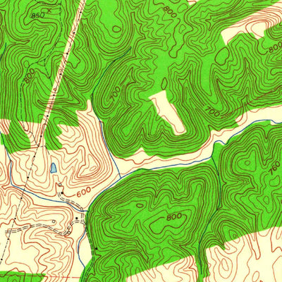 United States Geological Survey New Haven, WV-OH (1958, 24000-Scale) digital map