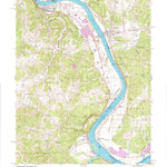 United States Geological Survey New Haven, WV-OH (1994, 24000-Scale) digital map