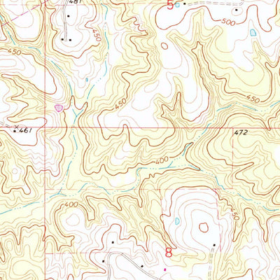 United States Geological Survey New Hebron, MS (1970, 24000-Scale) digital map