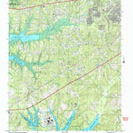 United States Geological Survey New Hill, NC (2002, 24000-Scale) digital map