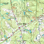 United States Geological Survey New Hill, NC (2002, 24000-Scale) digital map