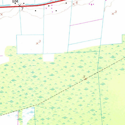 United States Geological Survey New Holland, NC (1951, 24000-Scale) digital map
