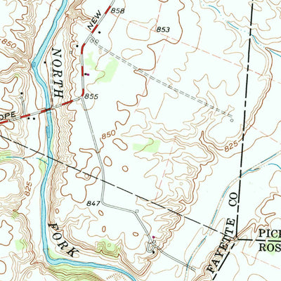United States Geological Survey New Holland, OH (1961, 24000-Scale) digital map