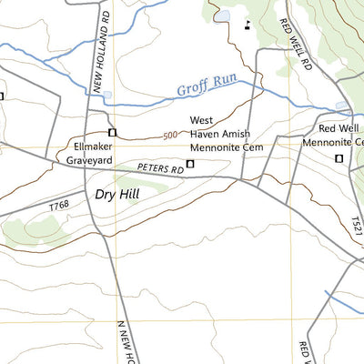 United States Geological Survey New Holland, PA (2023, 24000-Scale) digital map