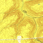 United States Geological Survey New Home, GA-AL-TN (1946, 24000-Scale) digital map