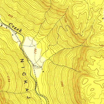 United States Geological Survey New Home, GA-AL-TN (1946, 24000-Scale) digital map