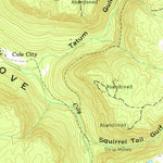 United States Geological Survey New Home, GA-AL-TN (1970, 24000-Scale) digital map