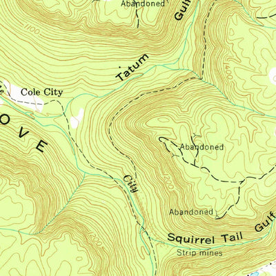 United States Geological Survey New Home, GA-AL-TN (1970, 24000-Scale) digital map