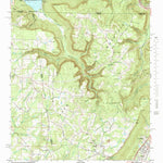 United States Geological Survey New Home, GA-AL-TN (1982, 24000-Scale) digital map