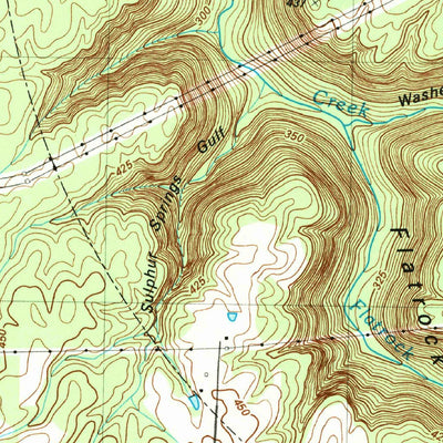 United States Geological Survey New Home, GA-AL-TN (1982, 24000-Scale) digital map