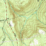 United States Geological Survey New Home, GA-AL-TN (1982, 24000-Scale) digital map