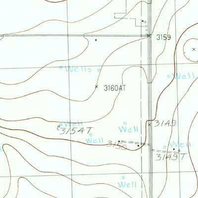United States Geological Survey New Home SE, TX (1985, 24000-Scale) digital map