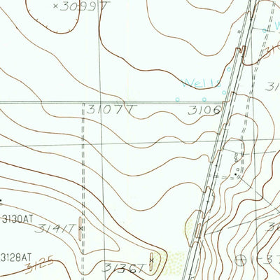 United States Geological Survey New Home SE, TX (1985, 24000-Scale) digital map