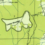 United States Geological Survey New Hope, AL (1936, 24000-Scale) digital map