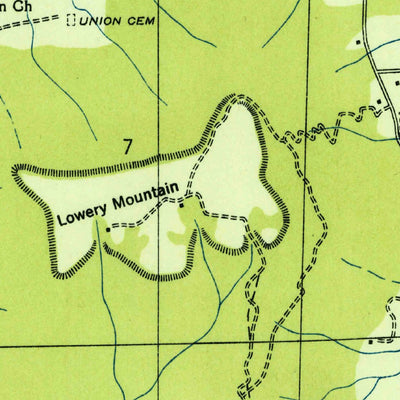 United States Geological Survey New Hope, AL (1936, 24000-Scale) digital map