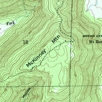United States Geological Survey New Hope, AL (1947, 24000-Scale) digital map