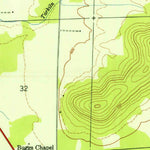 United States Geological Survey New Hope, AL (1950, 24000-Scale) digital map