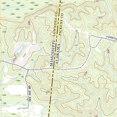 United States Geological Survey New Hope, MS (2020, 24000-Scale) digital map