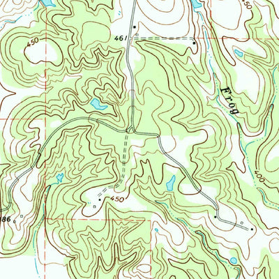 United States Geological Survey New Hope, TX (1965, 24000-Scale) digital map