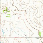 United States Geological Survey New Hradec North, ND (1973, 24000-Scale) digital map