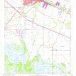 United States Geological Survey New Iberia South, LA (1963, 24000-Scale) digital map