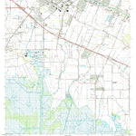 United States Geological Survey New Iberia South, LA (1994, 24000-Scale) digital map